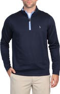 TailorByrd Modal Blend Quarter Zip Pullover