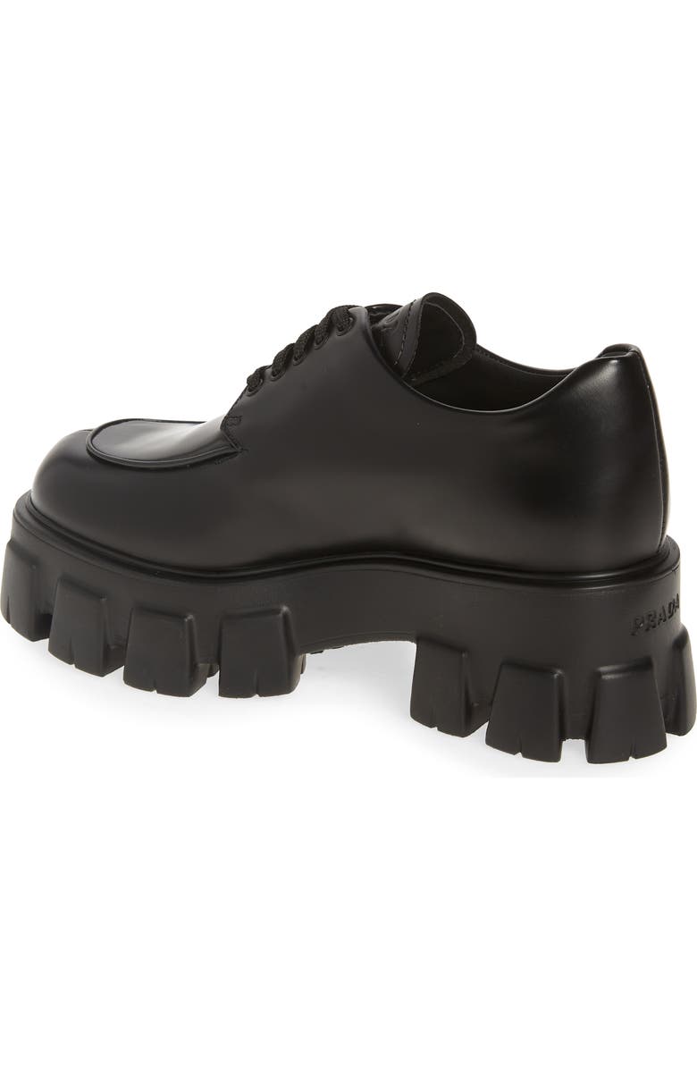 Prada Lug Sole Oxford, Alternate, color,