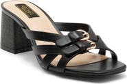 RACHEL Rachel Roy Sorrento Block Heel Slide Sandal
