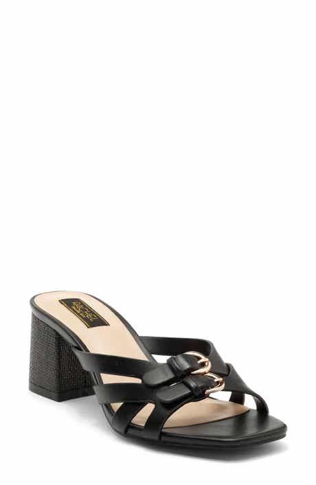RACHEL Rachel Roy Sorrento Block Heel Slide Sandal