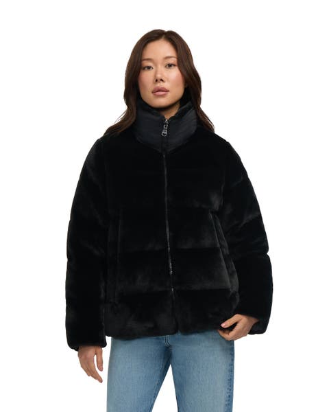 Vanita Boxy Reversible Midweight Puffer Jacket