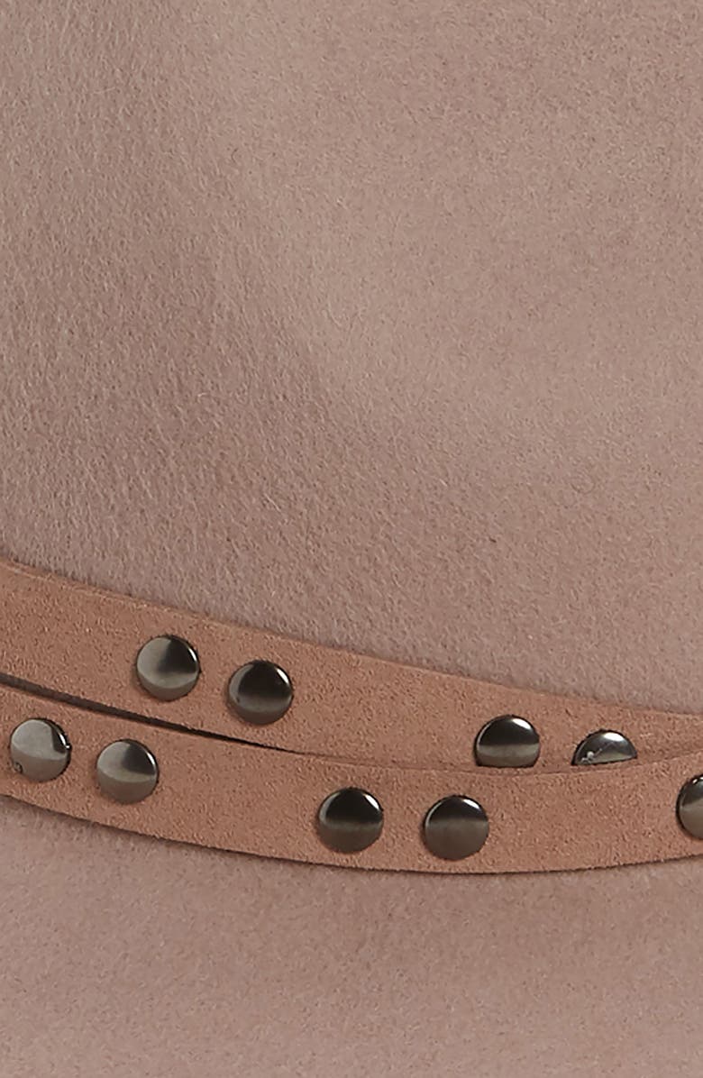 Treasure & Bond Studded Band Felted Wool Panama Hat, Alternate, color,