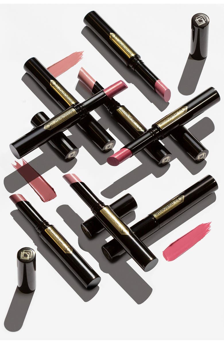 MIRENESSE French Kiss Super Glossy Lipstick - Flirtini, Alternate, color,