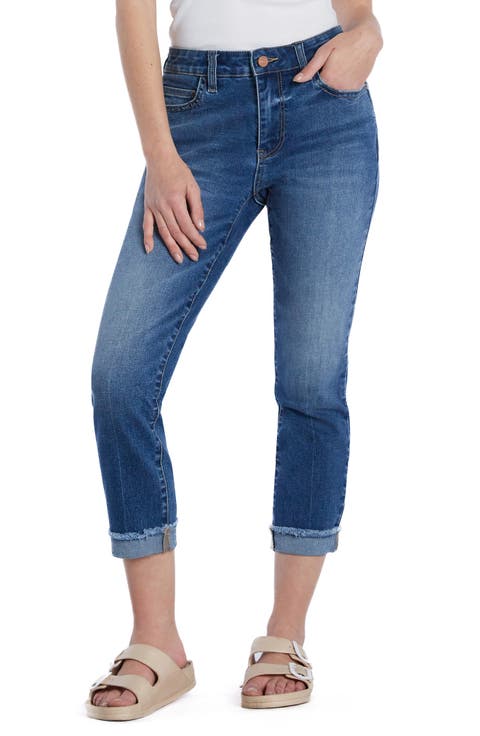 Brilliant High Waist Ankle Skinny Jeans