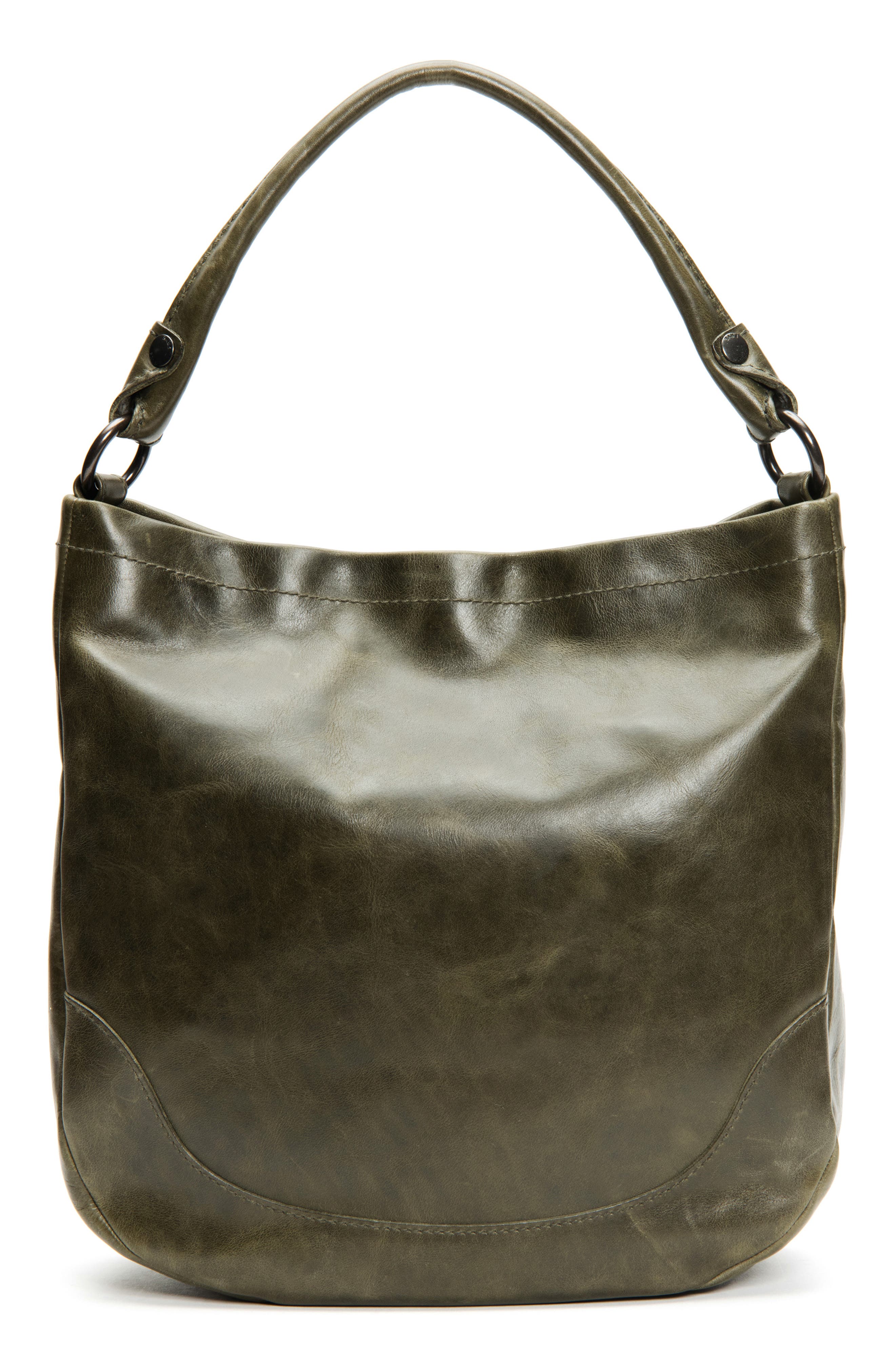 Frye Melissa Leather Hobo, Alternate, color, 