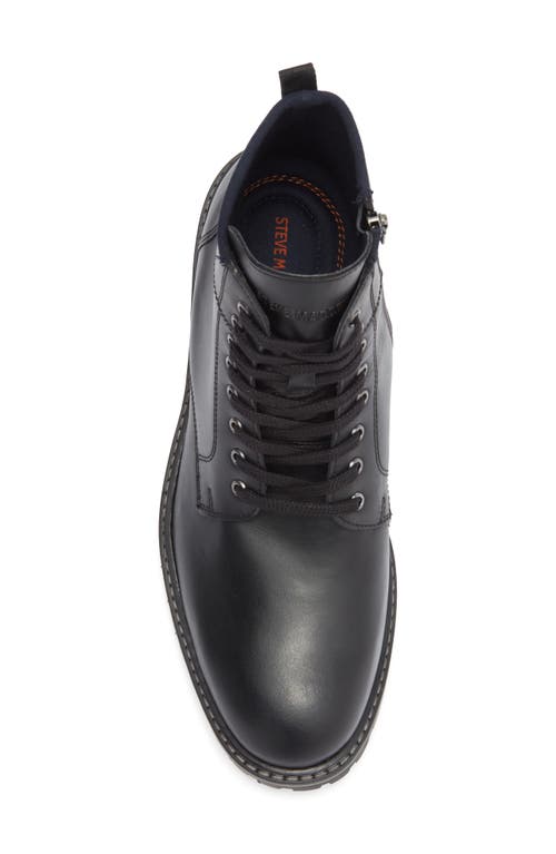 Steve Madden Scotch Lug Sole Boot In Black