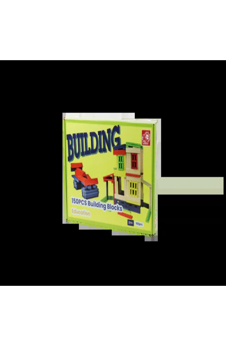 Leo & Friends 150 PCS Building Blocks, Educational Toy Set for Kids, Alternate, color, Yellow