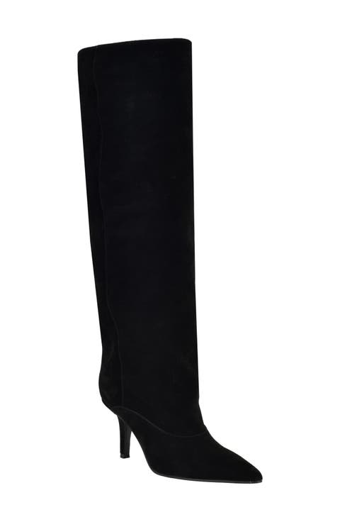Carolan Pointed Toe Knee High Boot
