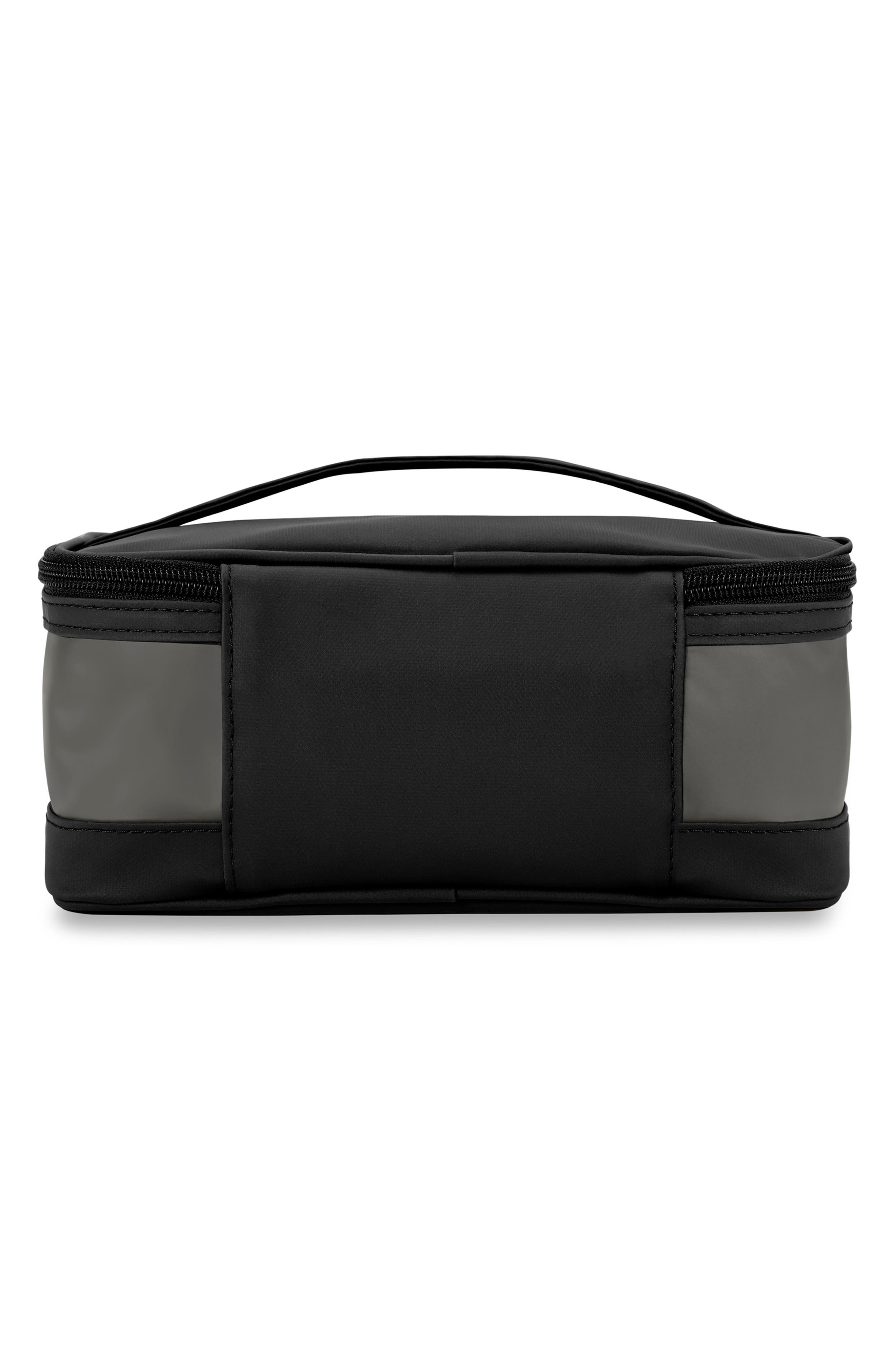 Briggs & Riley Translucent Essentials Toiletry Bag, Alternate, color, Black