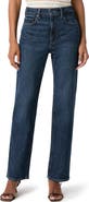 PAIGE Stevie High Waist Straight Leg Jeans