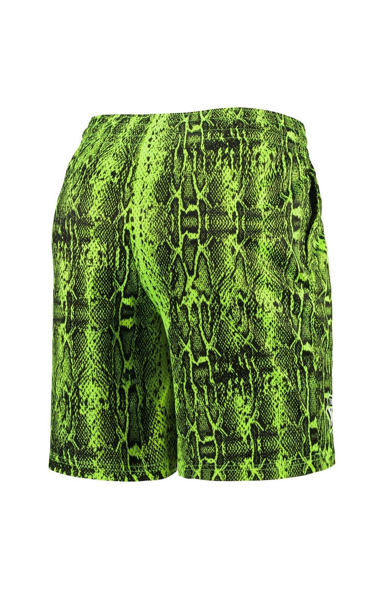New Era Men's New Era Neon Green New England Patriots Summer Pop Shorts, Alternate, color, Neon Green