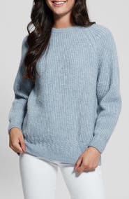 GUESS Margo Mixed Stitch Sweater