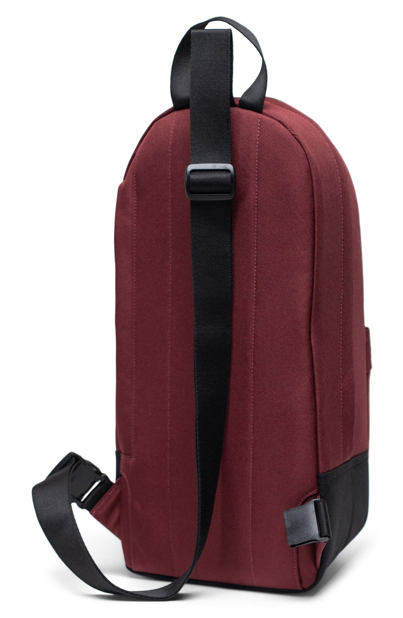 Heritage Shoulder Bag, Alternate, color, PORT/ BLACK