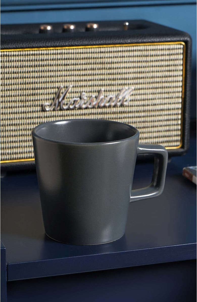 Stone Lain Celina Stoneware 4-Piece Mug Set, Alternate, color, Gray