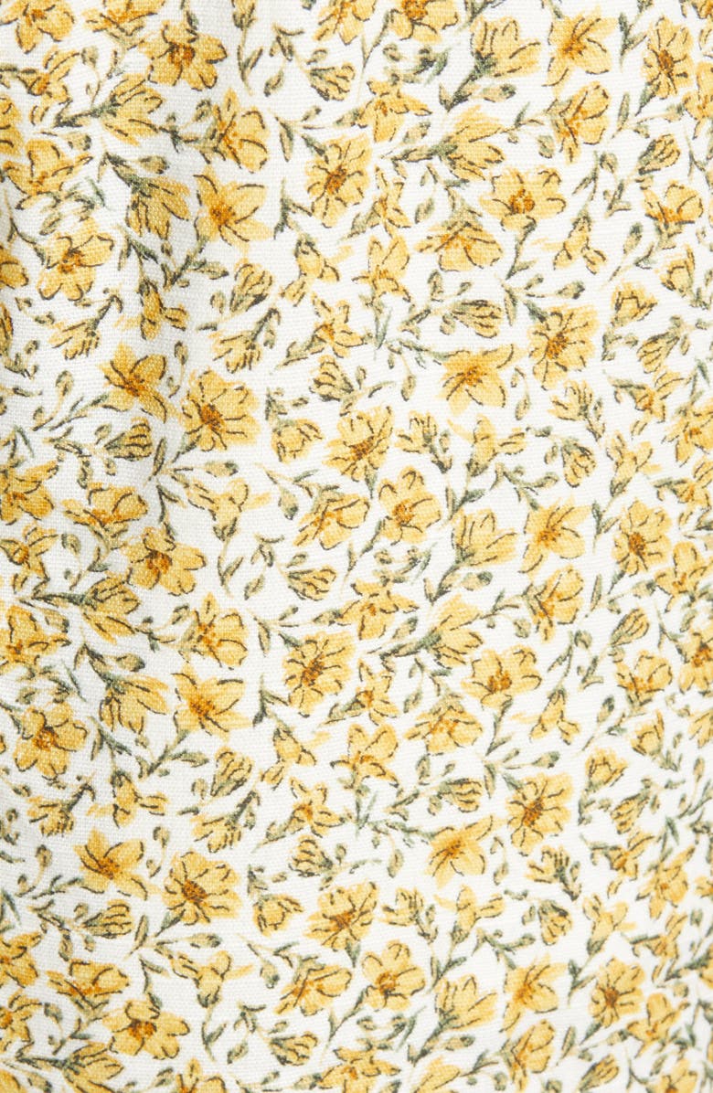 Billabong Sandy Shores Print Overalls, Alternate, color, 