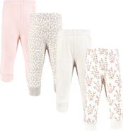 Hudson Baby 4Pk Collection of Versatile Pants Bottoms