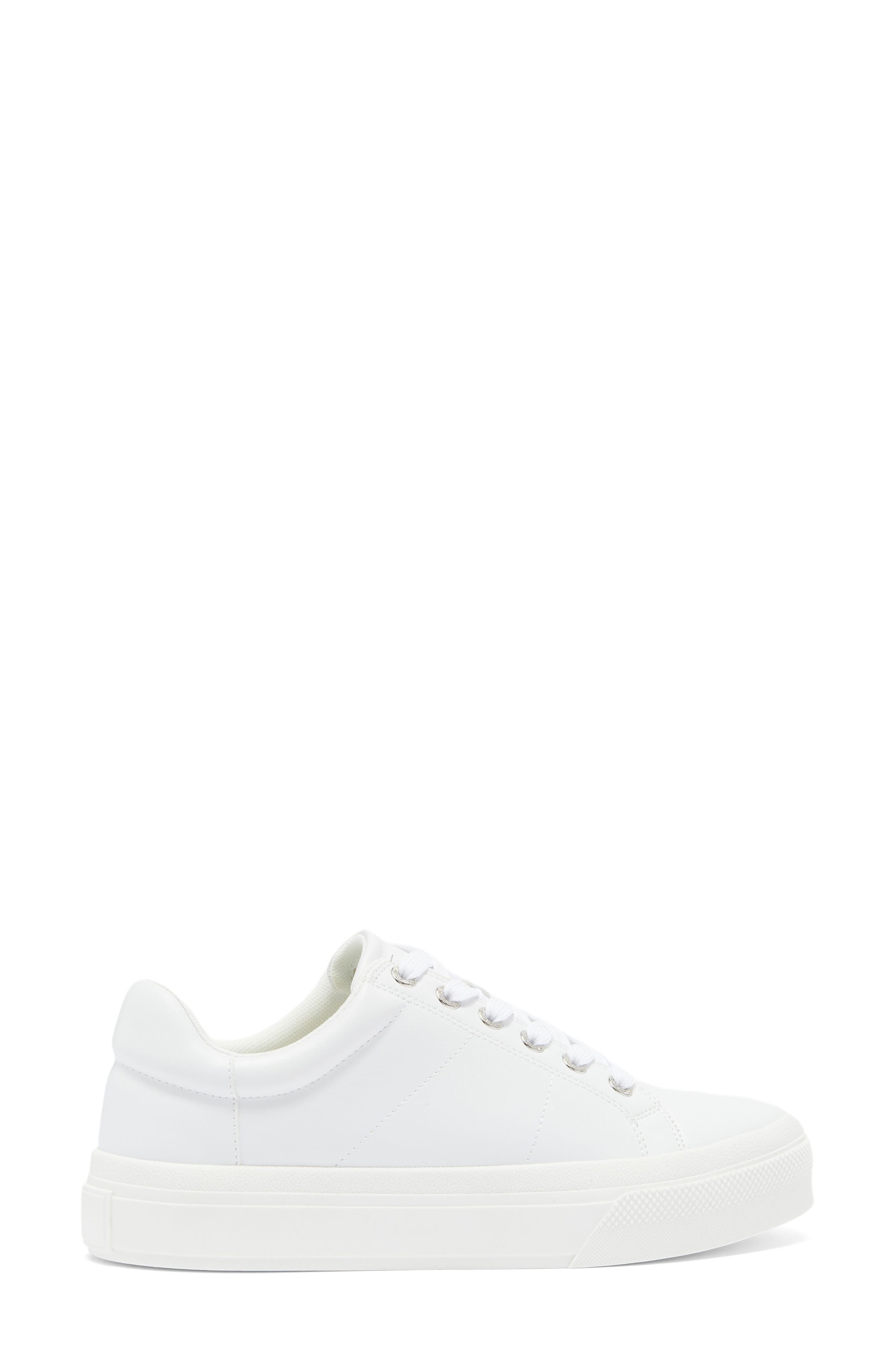 JSlides Gilda Platform Sneaker, Alternate, color, White