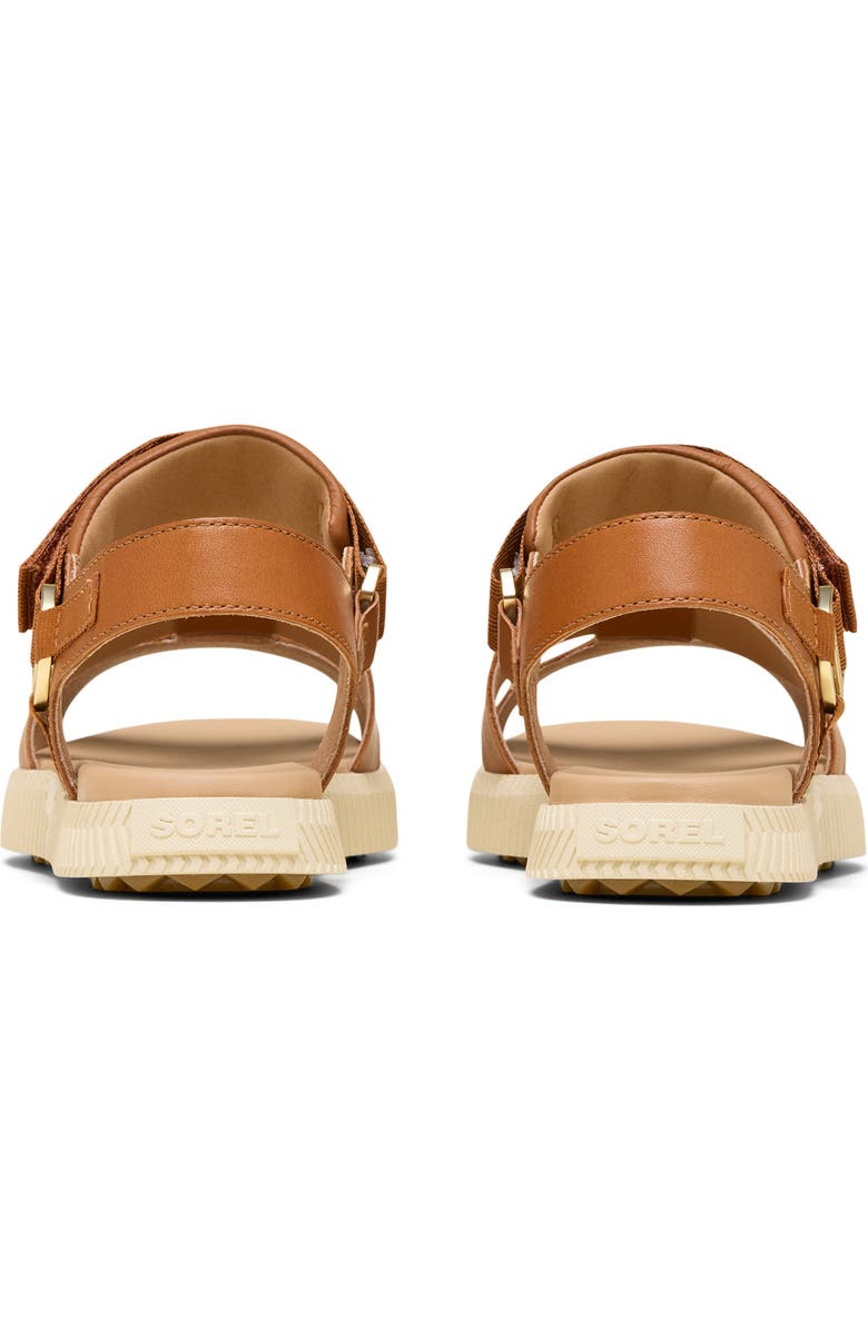 SOREL ONA AVE Ankle Strap Sandal, Alternate, color, Iced Tea/ Gum