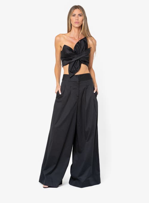 Jbq Orchid Mini Top In Black