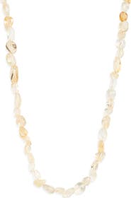 Kiara by Ki-ele Citrine Stone Necklace