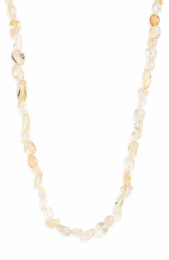Citrine Stone Necklace