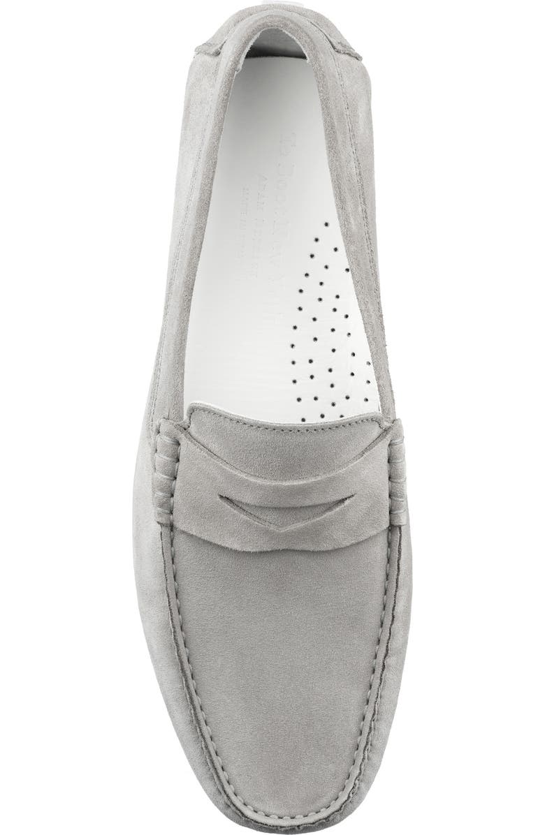 TO BOOT NEW YORK Carmel Penny Loafer, Alternate, color, Light Grey