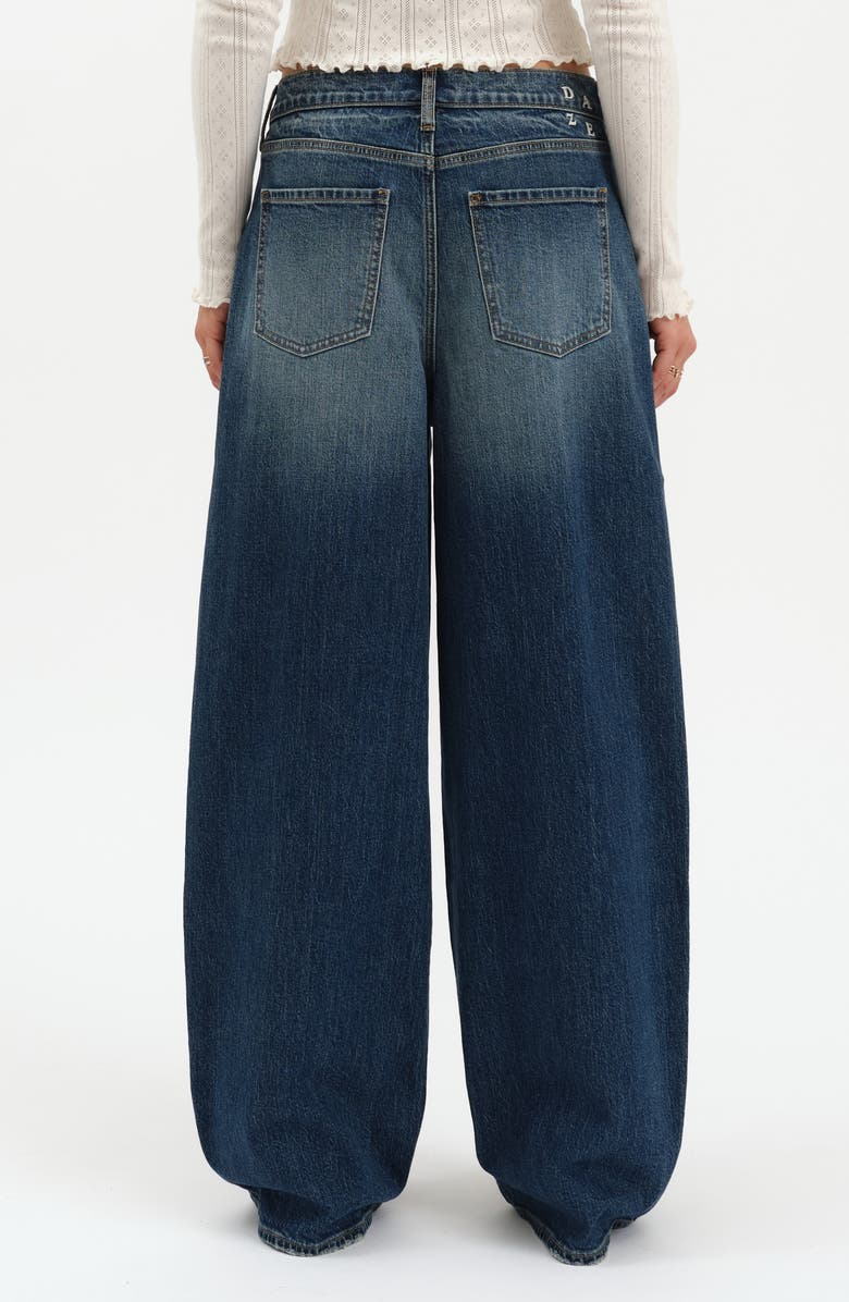 DAZE Highland High Waist Wide Leg Jeans, Alternate, color, Authentic
