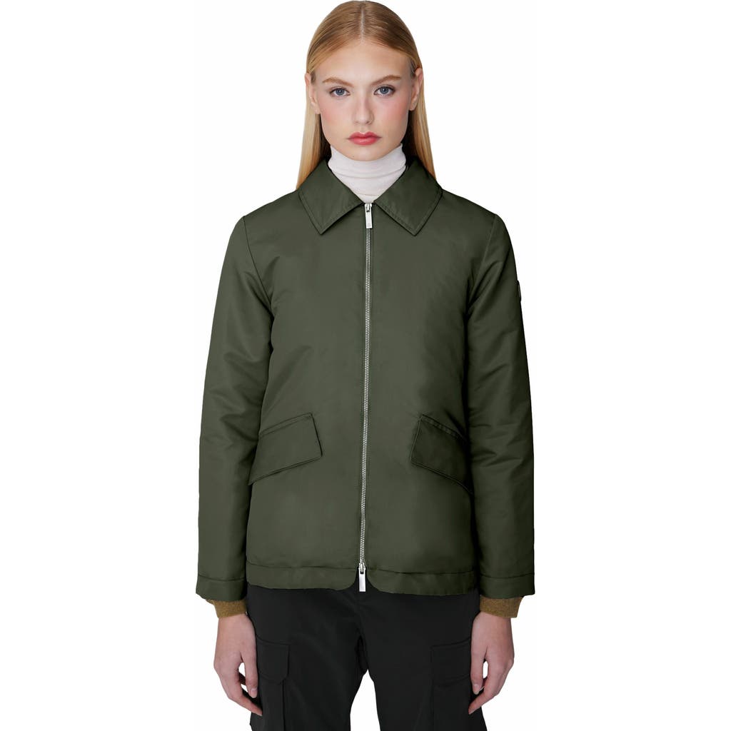 Quartz Co. Adele | Lightweight Insulated Jacket In Sage