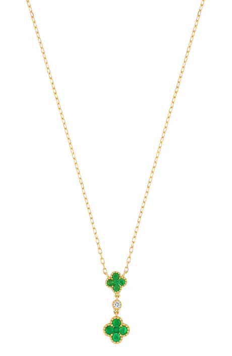 El Mar Gemstone Pendant Necklace