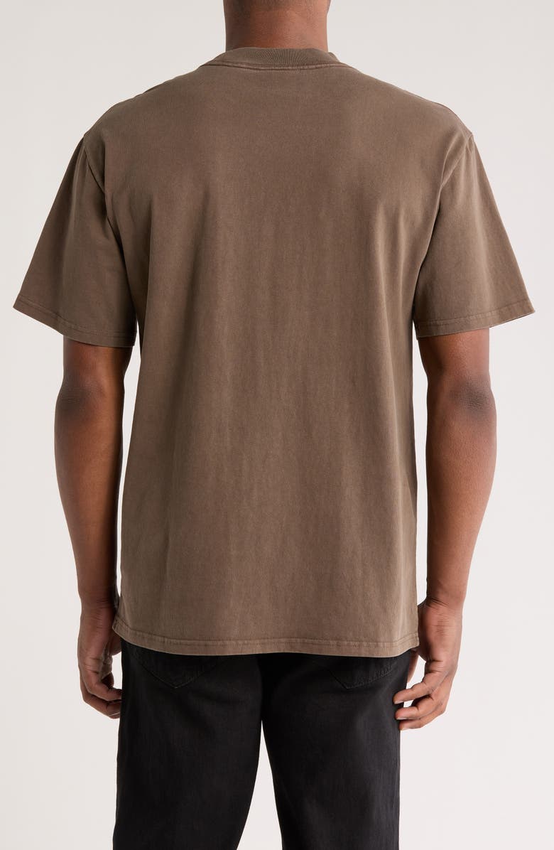 SANTO STUDIO Faith Over Fear Cotton Graphic T-Shirt, Alternate, color, Holy Brown