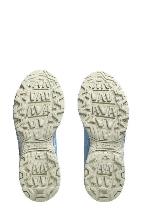 Asics Textured Trainers In Blue