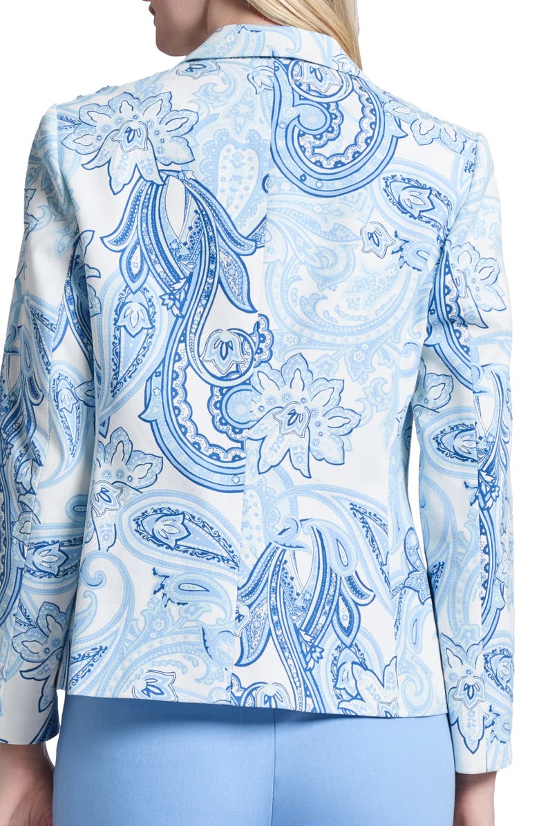 Jones New York Paisley Print Blazer, Alternate, color, 