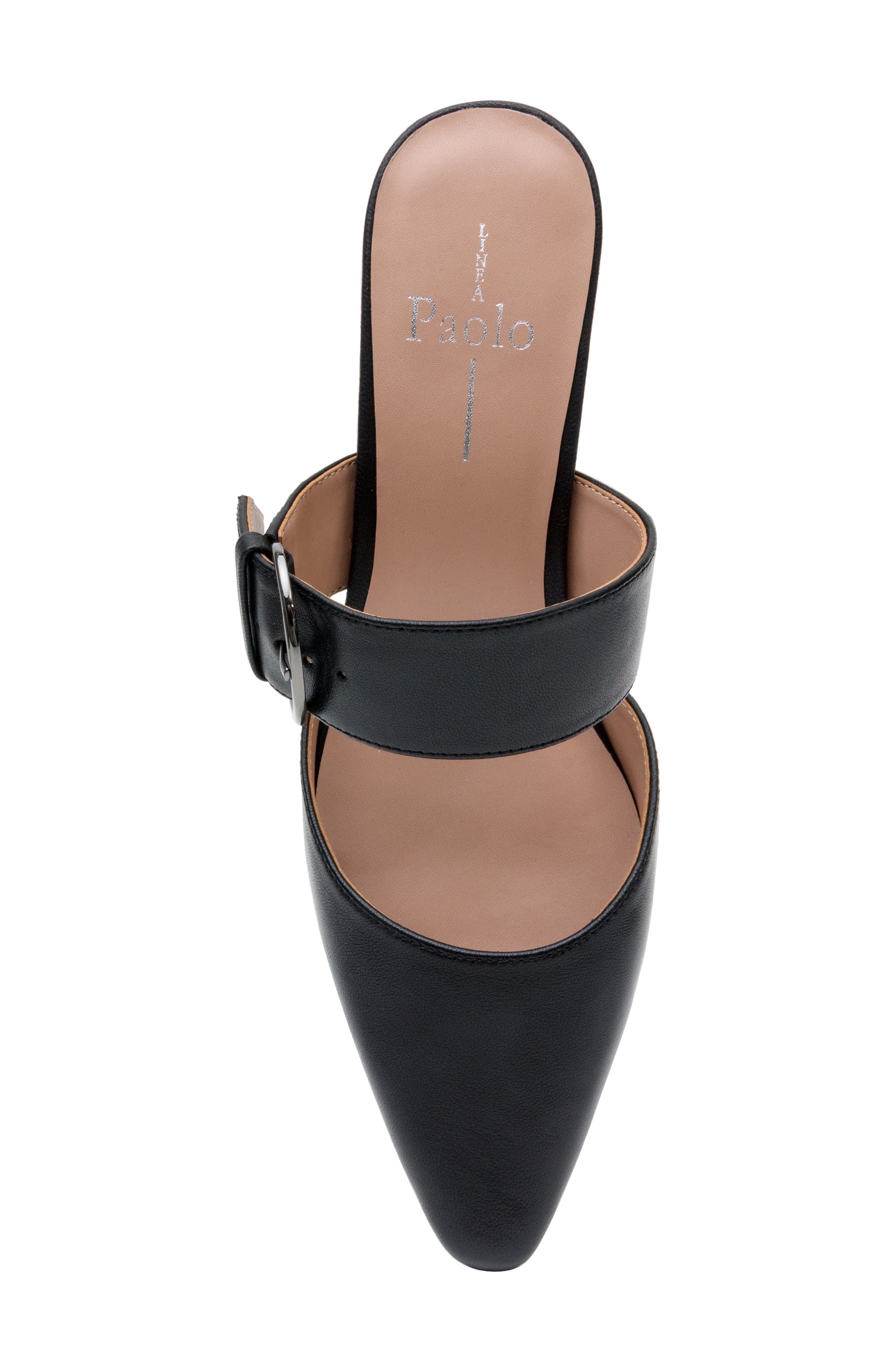 Linea Paolo Cynthia Mule, Alternate, color, Black