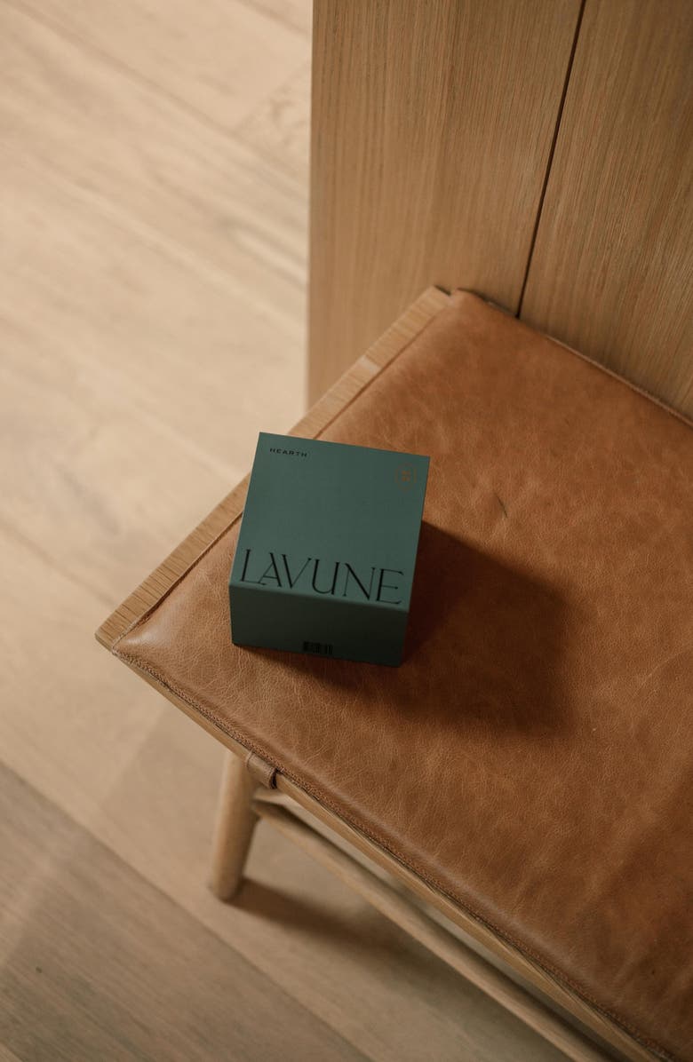 LAVUNE No. 8 Hearth Candle, Alternate, color, Dark Green