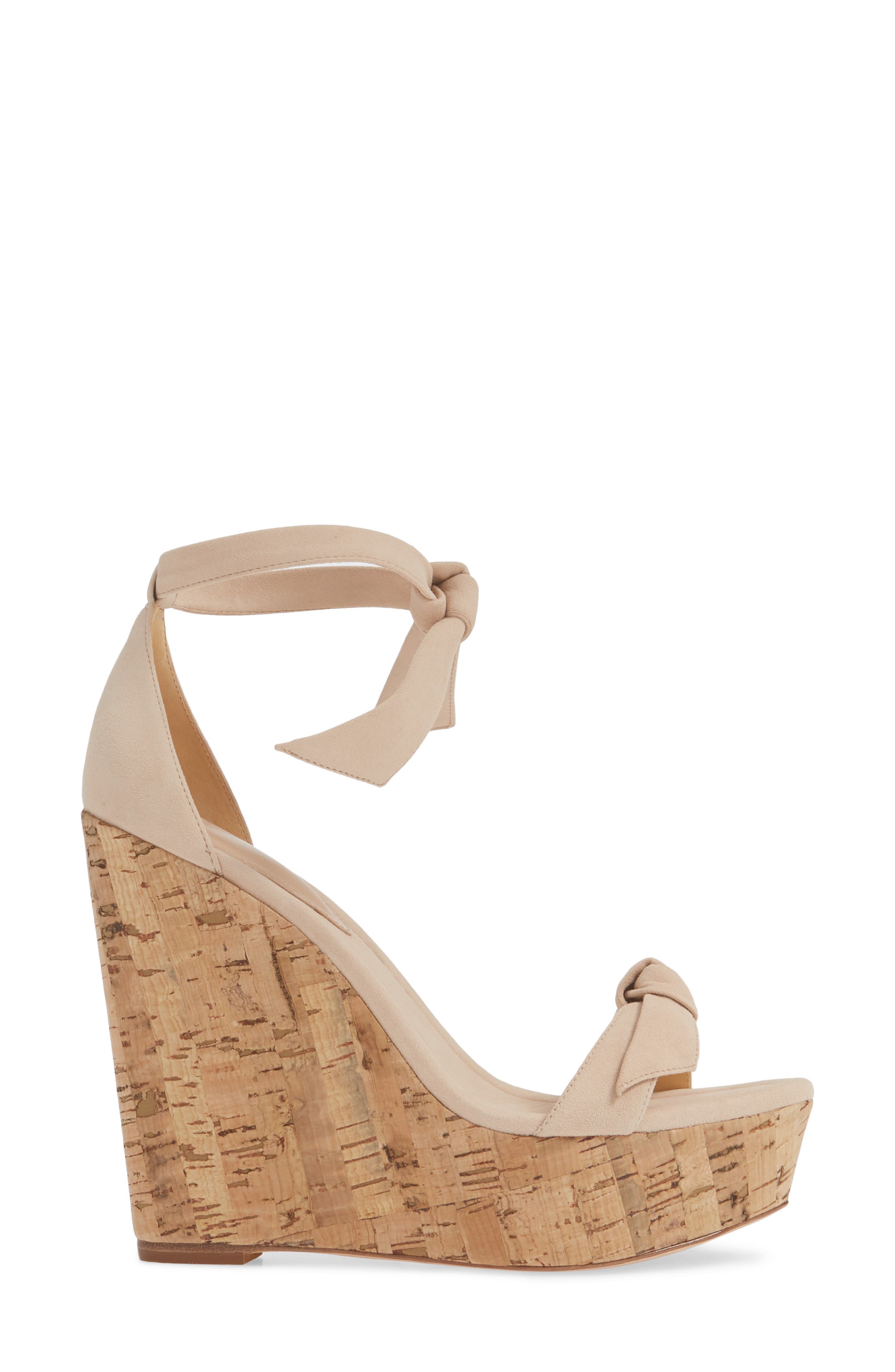 Alexandre Birman Clarita Wedge Sandal, Alternate, color, 