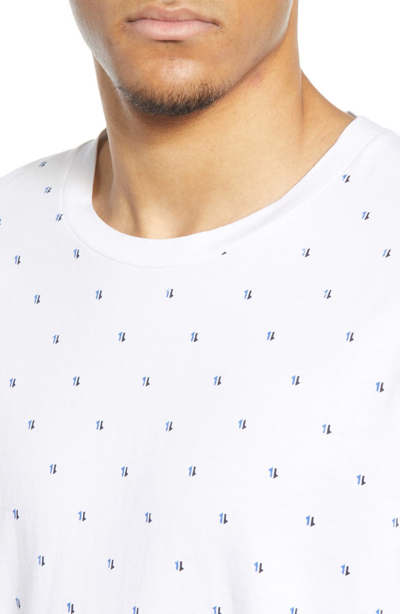 Scotch & Soda Longline Crewneck T-Shirt, Alternate, color,