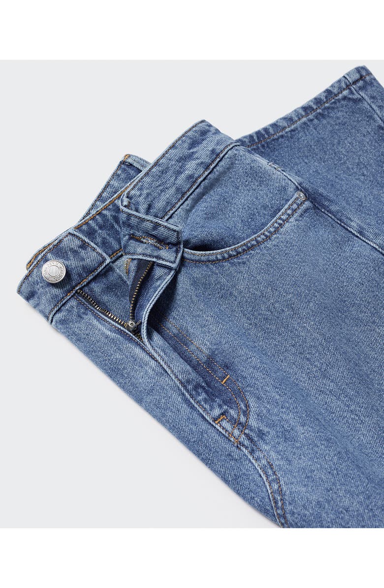 MANGO Denim Maxi Skirt, Alternate, color, 