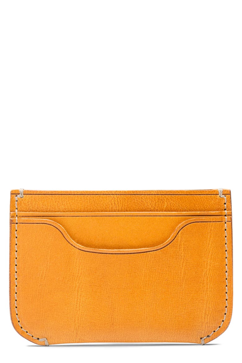 Italo Leather Card Case, Main, color, TAN