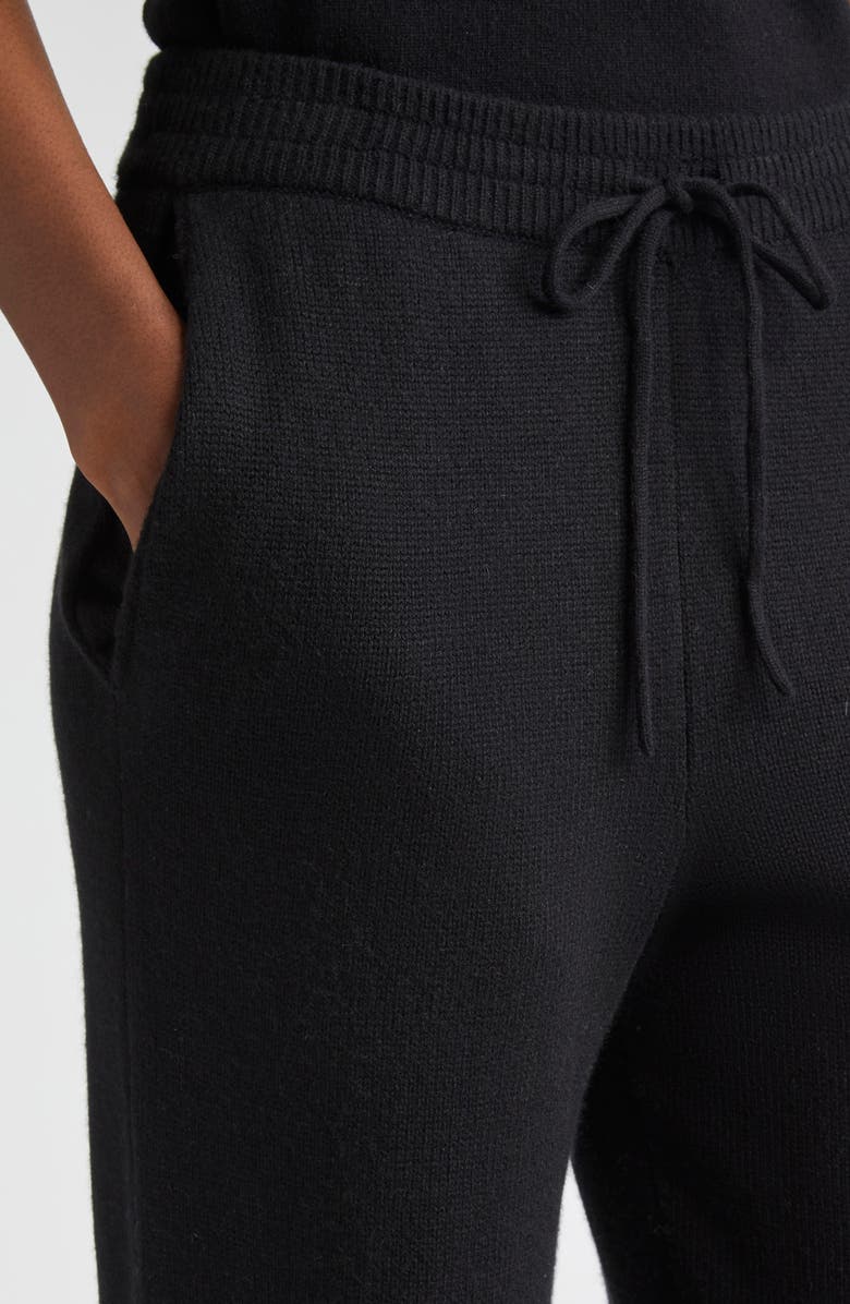 Michael Kors Collection Cashmere Joggers, Alternate, color, Black