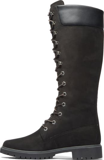Premium 14-Inch Lace-Up Waterproof Boot