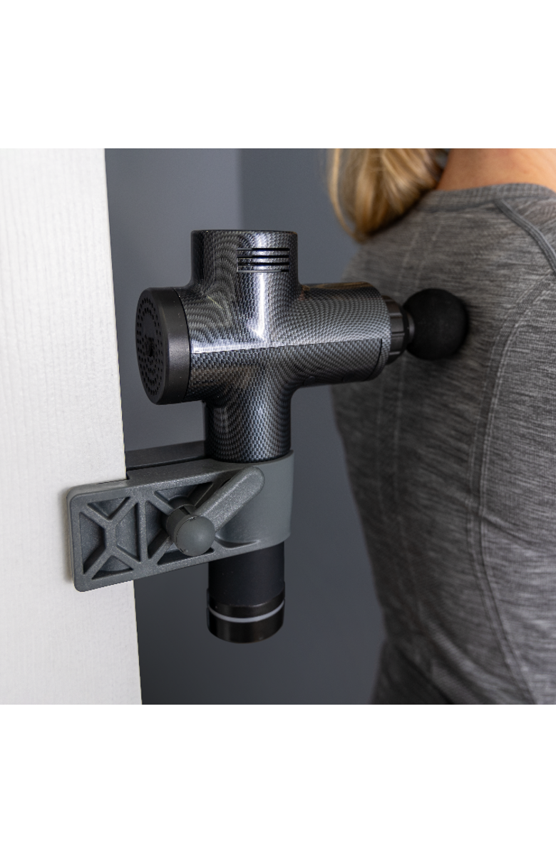 Zadro Electric Massager Universal Adjustable Door Mount Clamp, Alternate, color, Gray