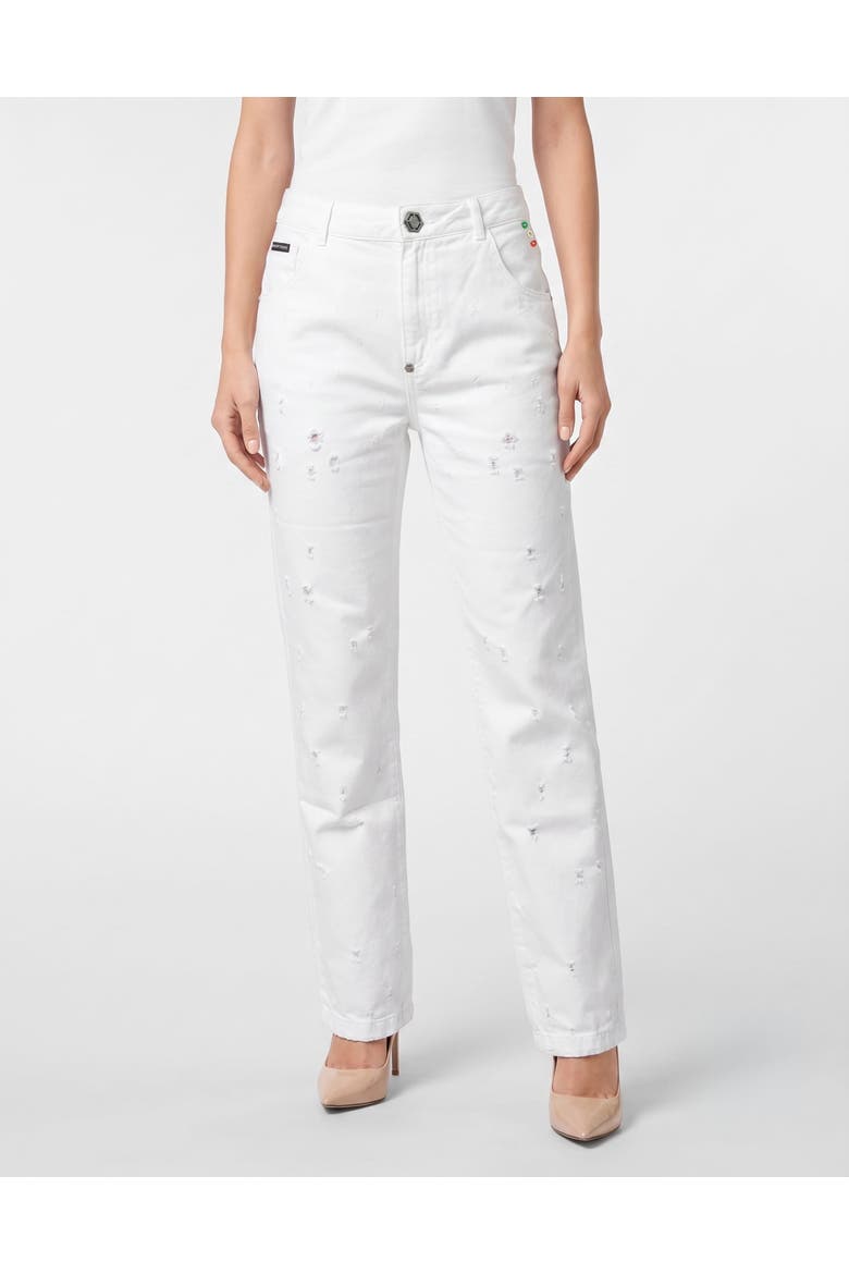 Straight Fit Jeans Mini Roedge Women, Main, color, SummerSnow