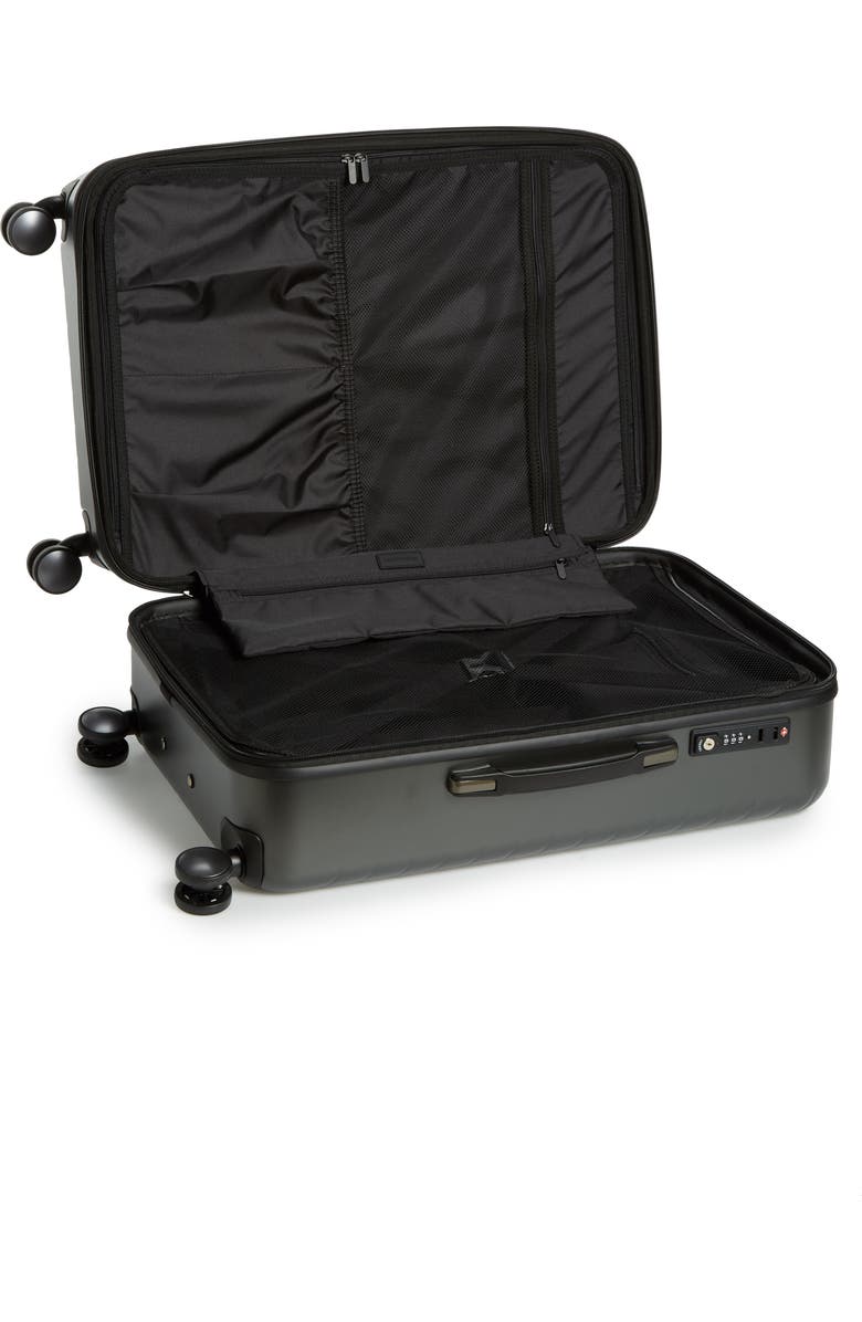 Nordstrom Chevron 25-Inch Spinner Suitcase, Alternate, color,