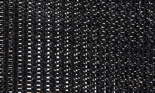 Dolce & Gabbana Dolce&gabbana Adamo Woven Mesh & Leather Shopper In Black/black