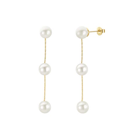 Lilly Pearl Drop Earrings