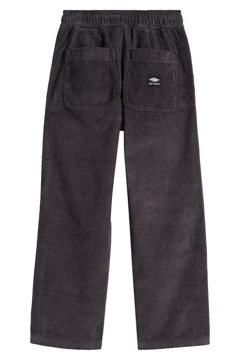 Kids' Surf Corduroy Pants, Alternate, color, WASHED BLACK