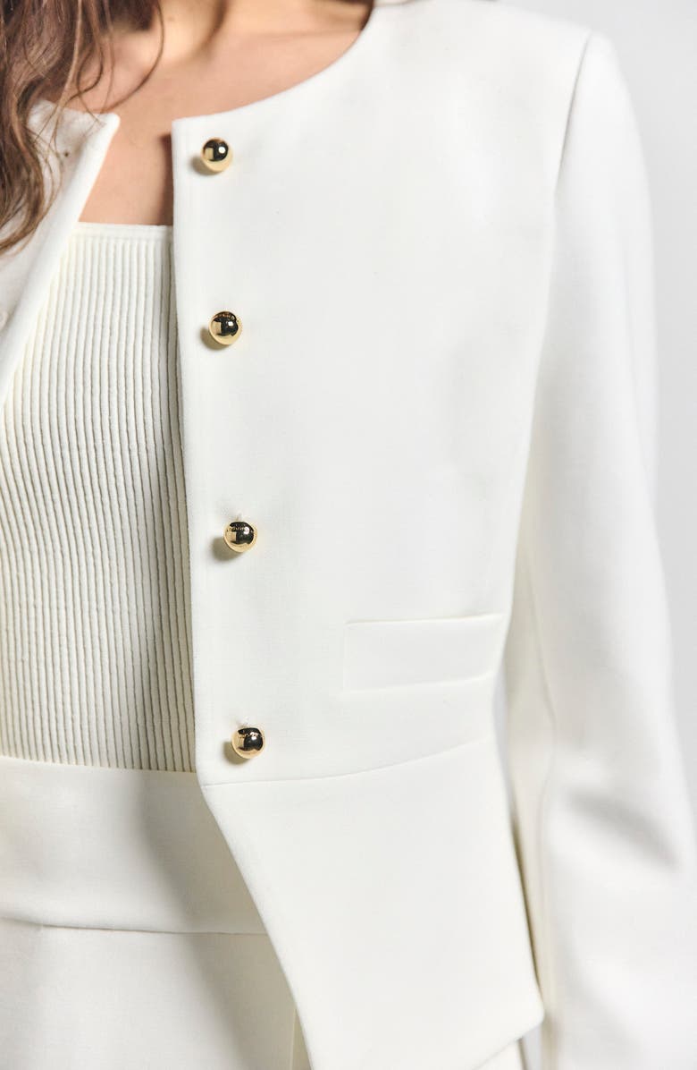 Derek Lam 10 Crosby Elizabeth Peplum Jacket, Alternate, color,