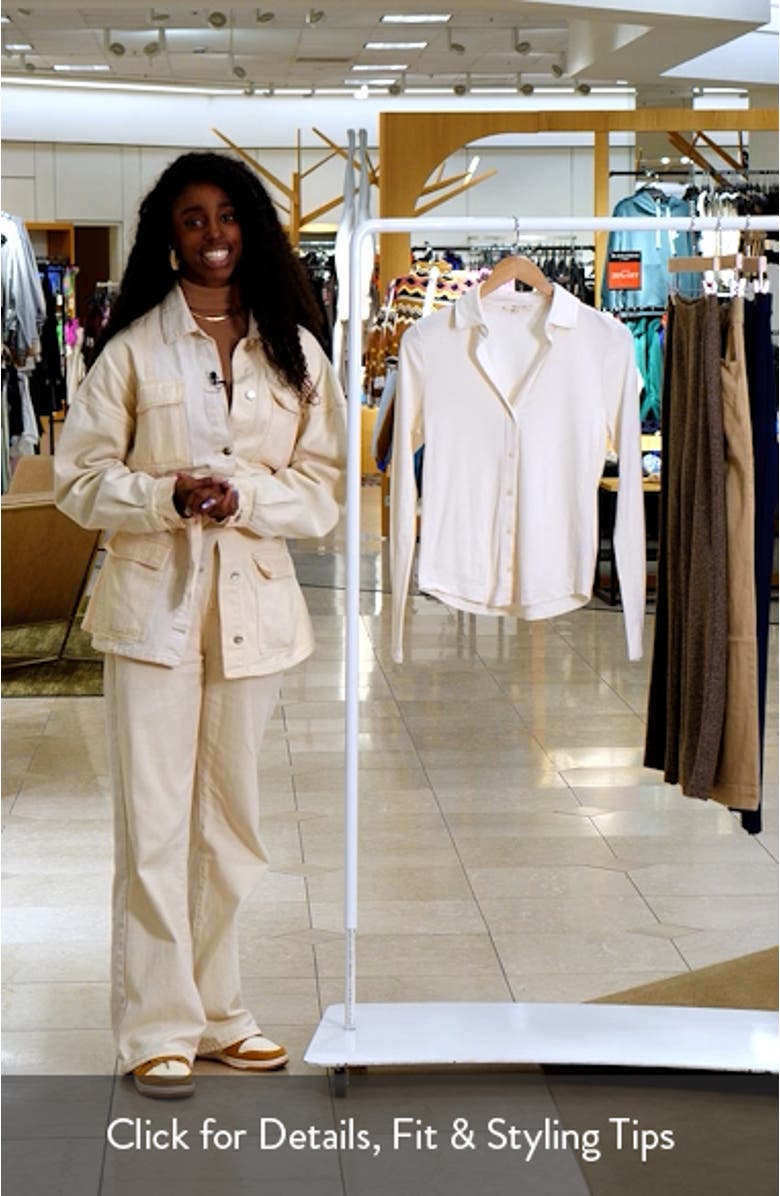 Camp Long Sleeve Button-Up Shirt, sales video thumbnail