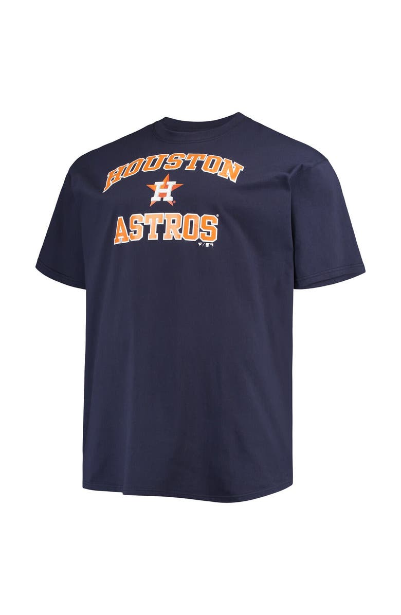 FANATICS Men's Fanatics Branded Navy Houston Astros Big & Tall Heart T-Shirt, Alternate, color, 