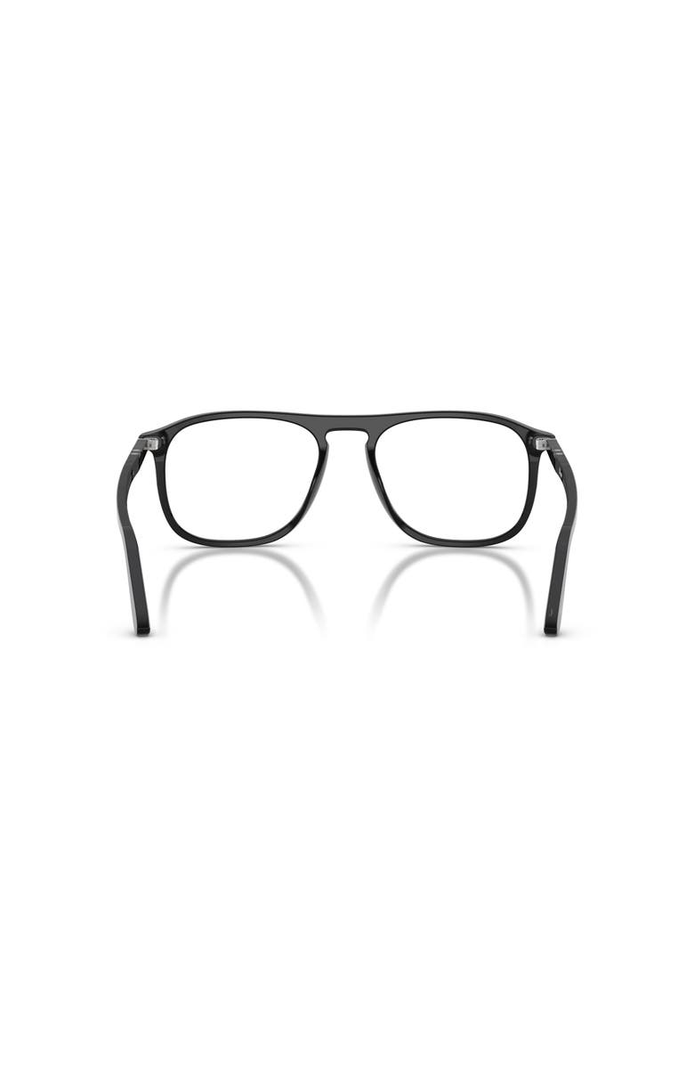 Persol 52mm Square optical glasses, Alternate, color, Black
